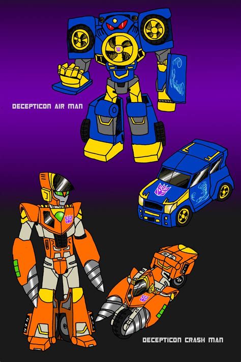 mega man transformers crossover.